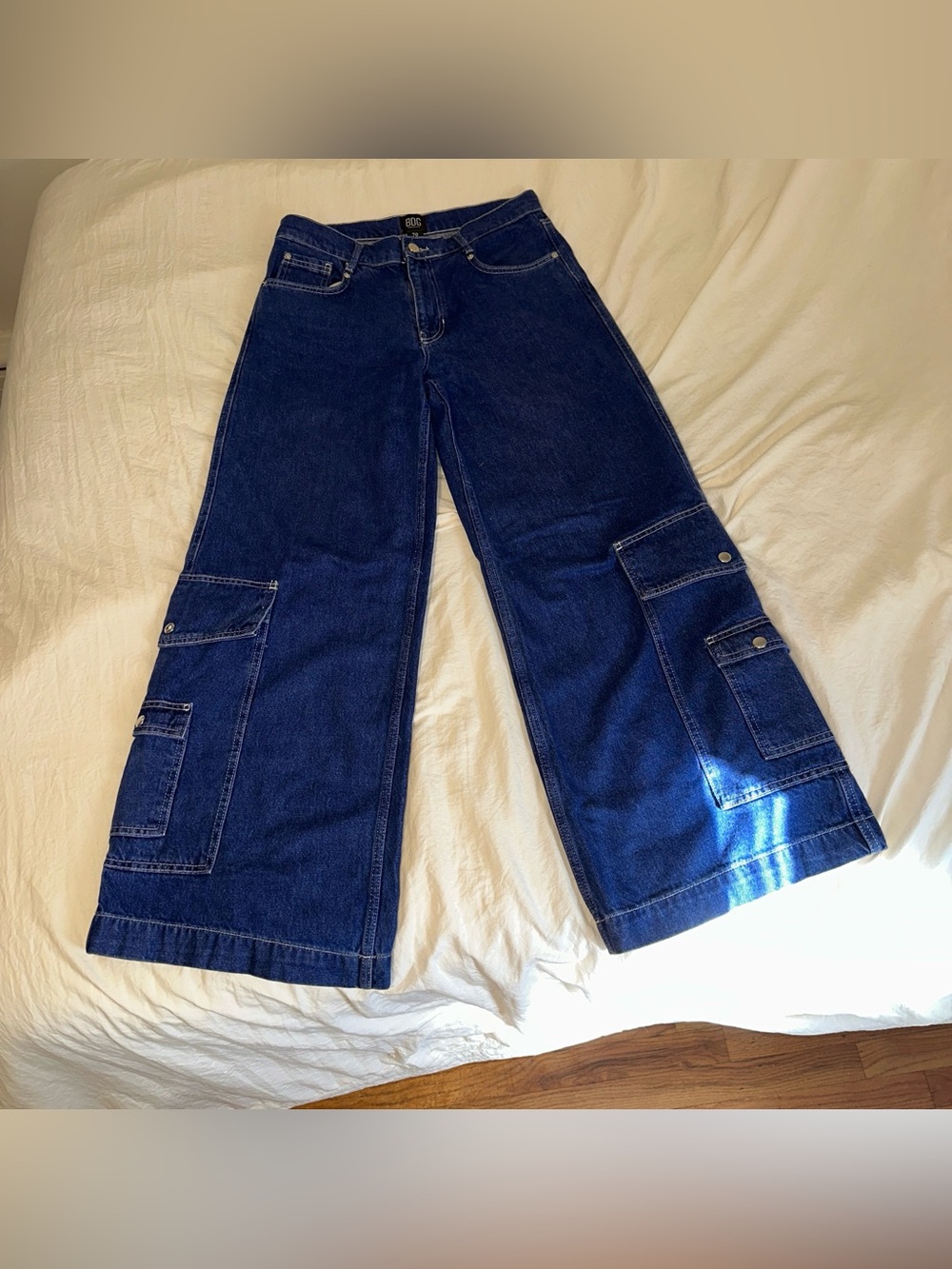 BDG Presley Wide Leg Baggy/Carpenter/Cargo Jeans Size 28